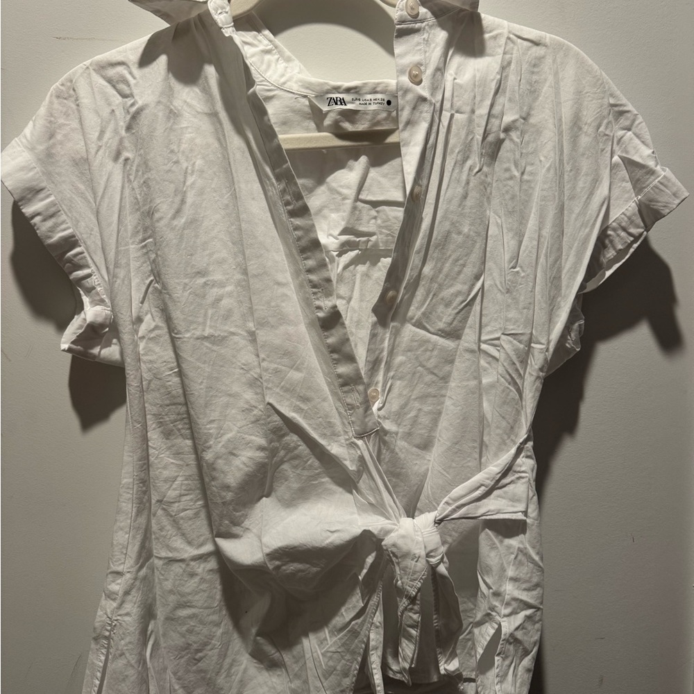 Zara Classic White Shirt